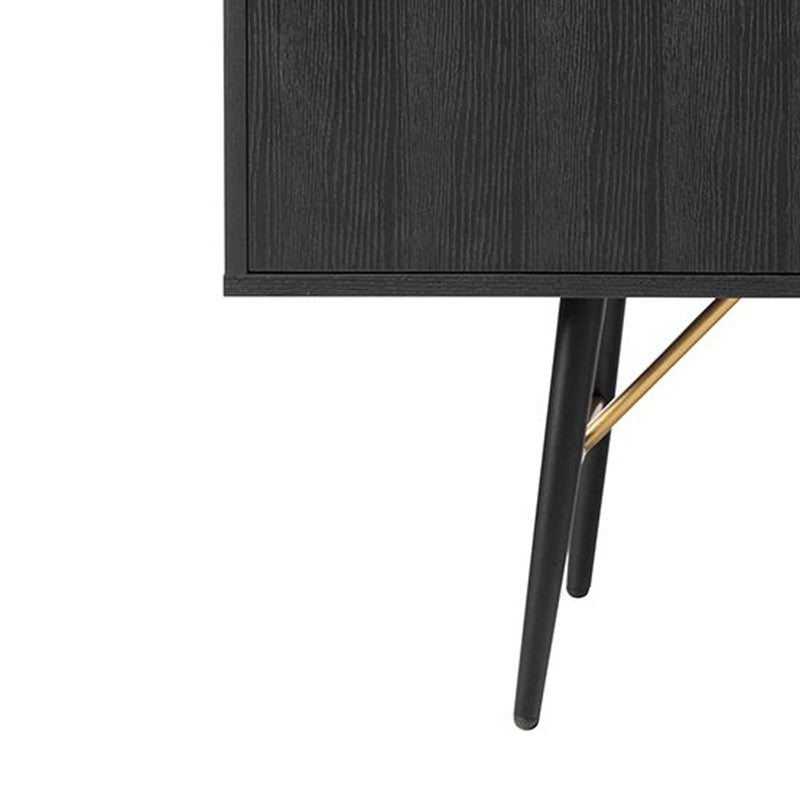 LUXE Entertainment TV Unit - 1.5M Black