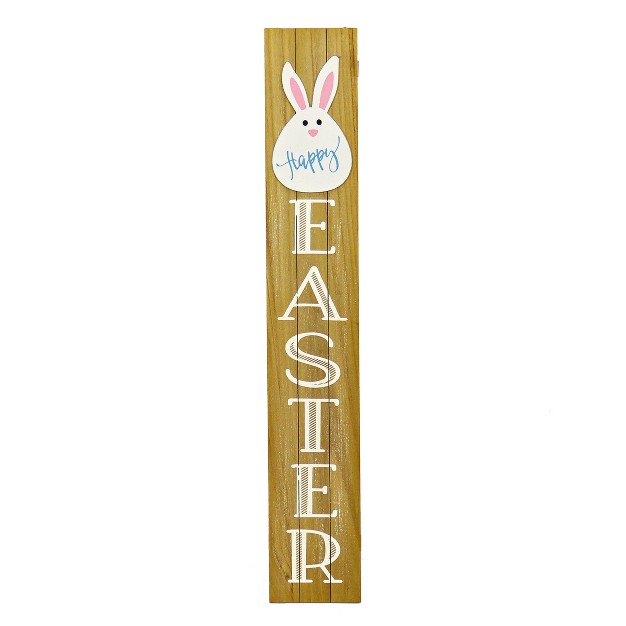 Easter Bunny Sign Porch Decoration Wood Construction Easter Collection