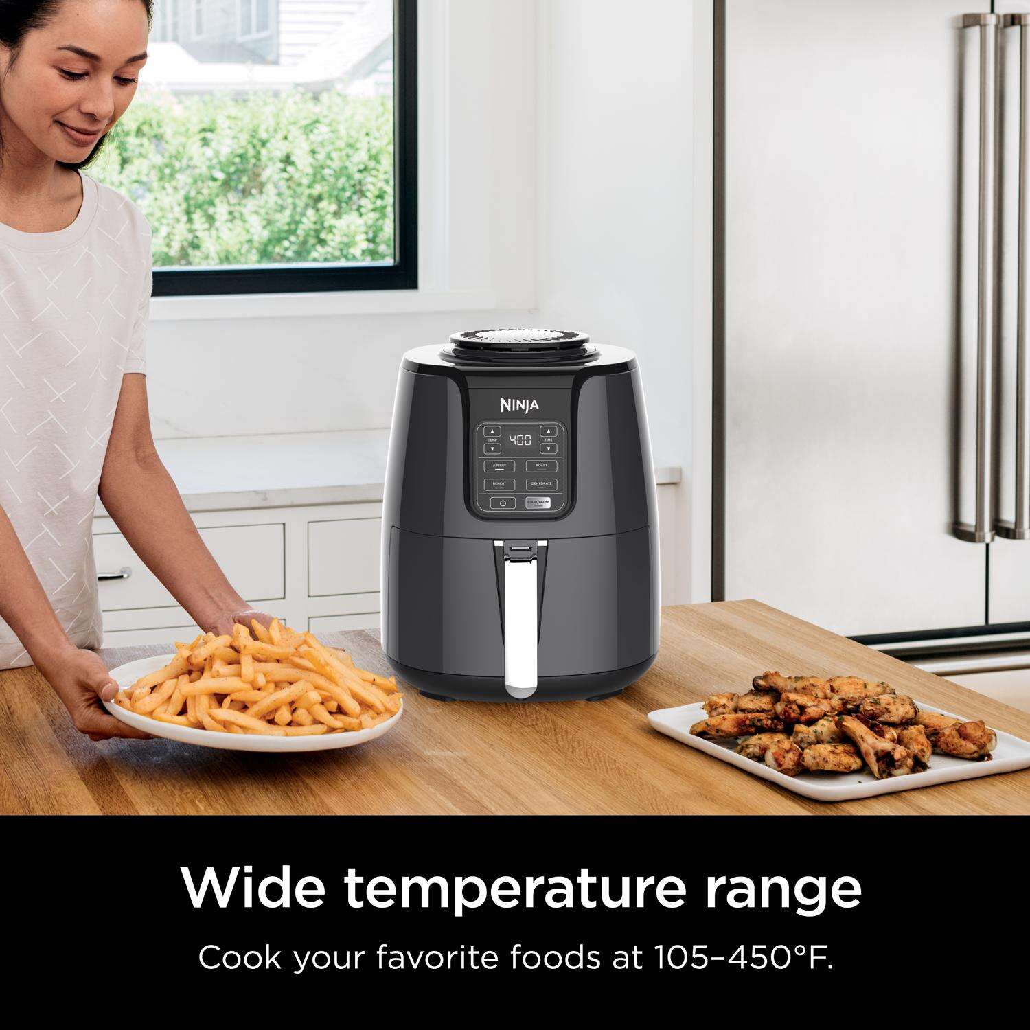 Ninja Black 4 qt Programmable Air Fryer