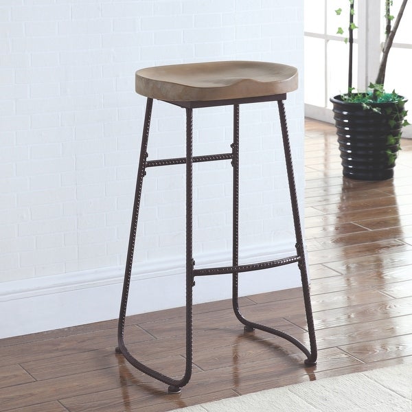 Industrial Rustic Design Bar Stool