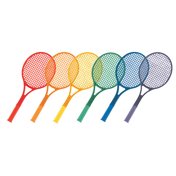 Champion Sports CHSJTRSET Plastic Tennis Racket Se...