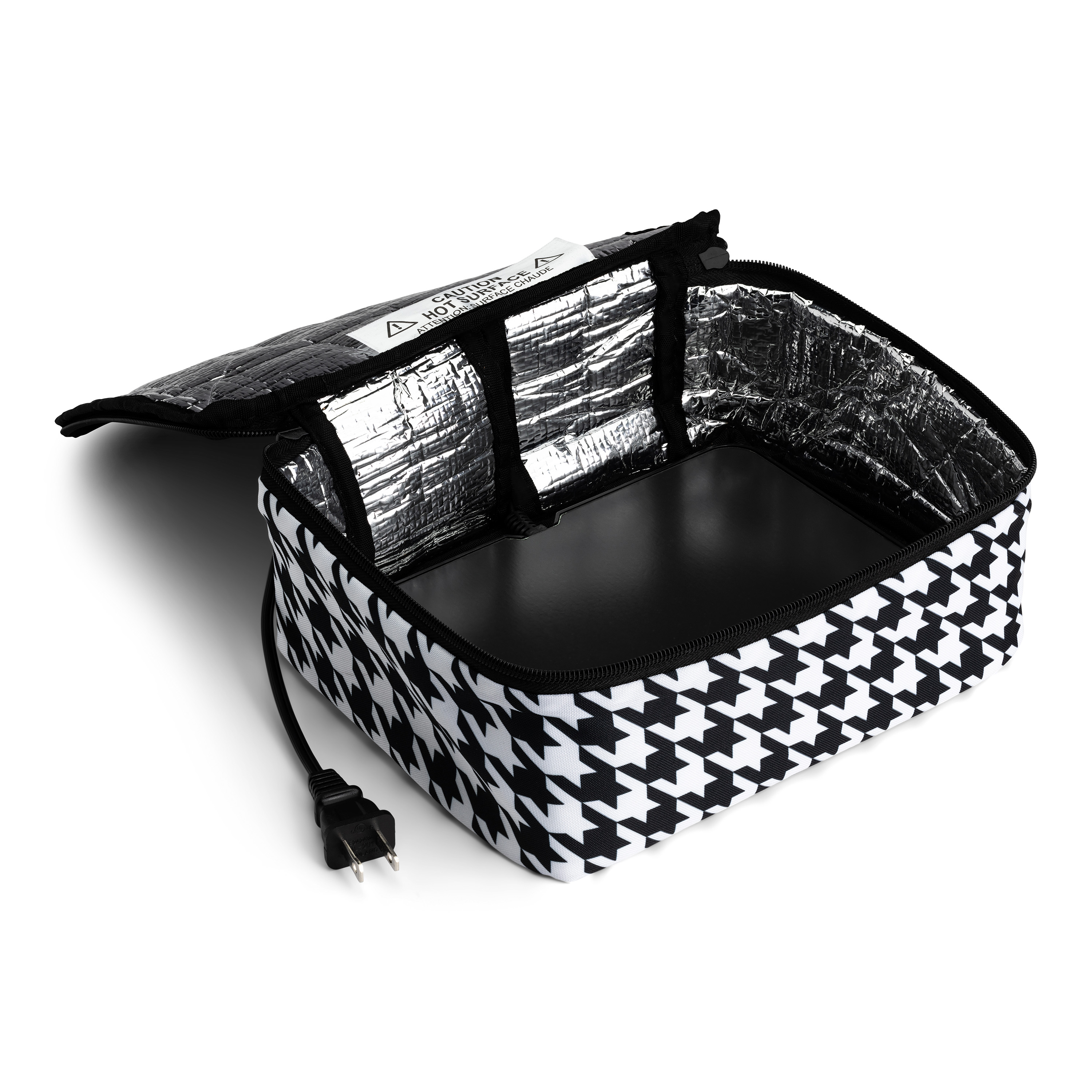 Hot Logic Mini Personal Portable Oven - Houndstooth