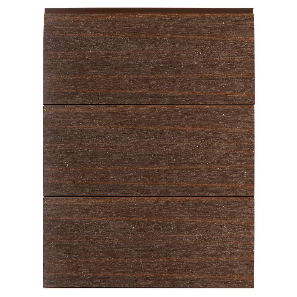 NewTechWood All Weather System 5.5 in. x 96 in. Composite Siding Board in Brazilian IPE US09-8-IP