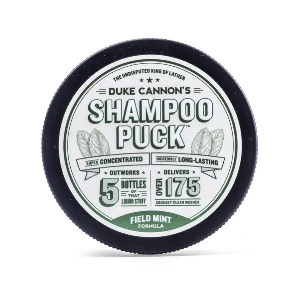 Duke Cannon 4.5 oz Field Mint Shampoo Puck