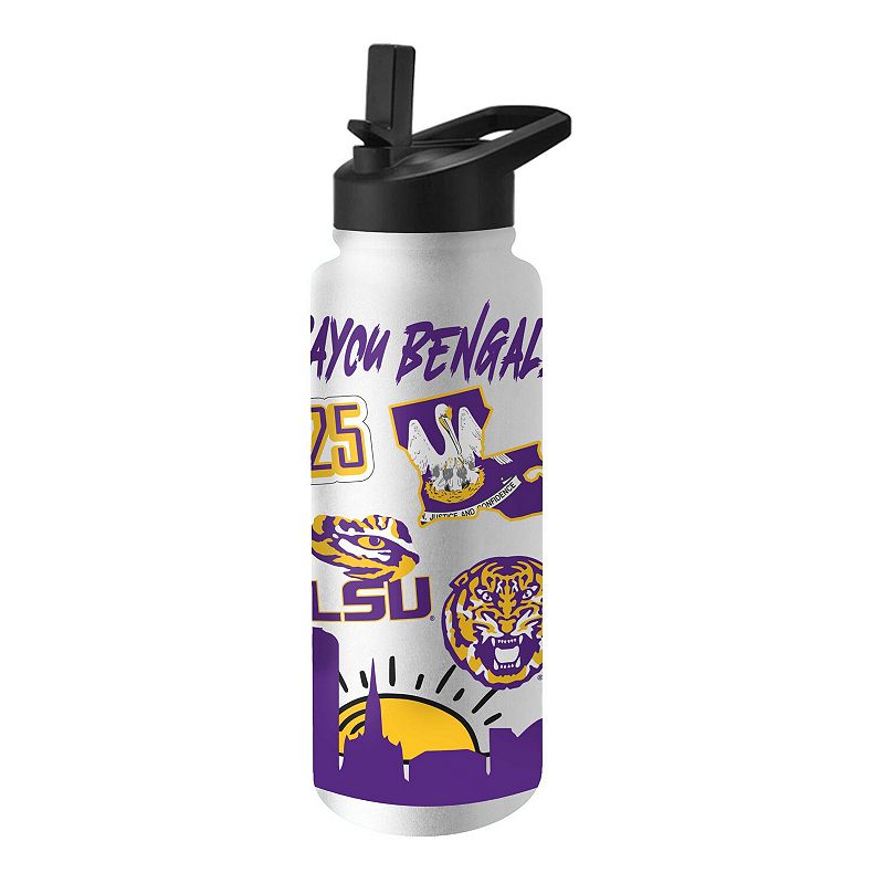 LSU Tigers 34oz. Native Quencher Bottle