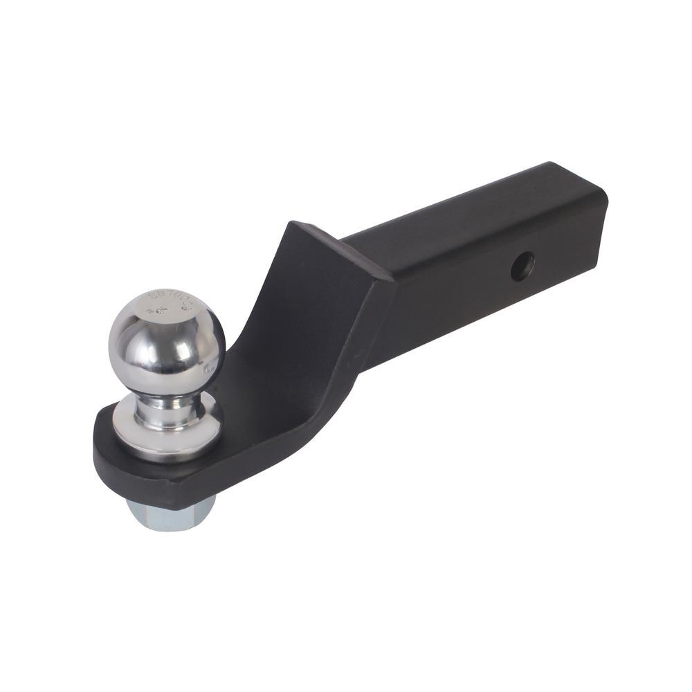 Blackout 5，000 lbs Capacity Ball Mount， 2 inch Ball ; 2 inch Drop