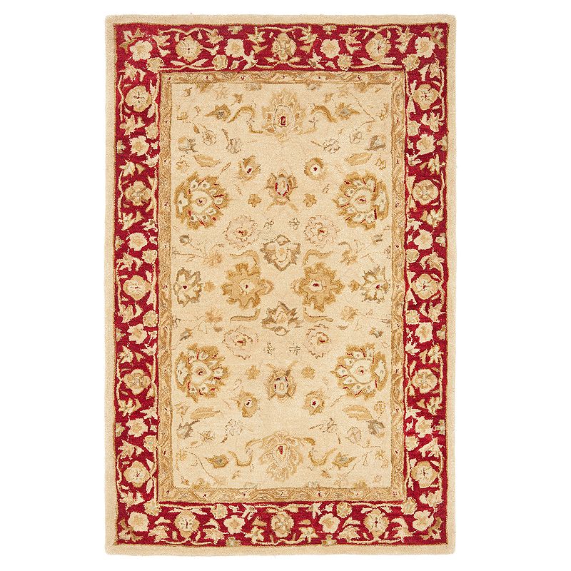 Safavieh Anatolia Florence Framed Floral Wool Rug