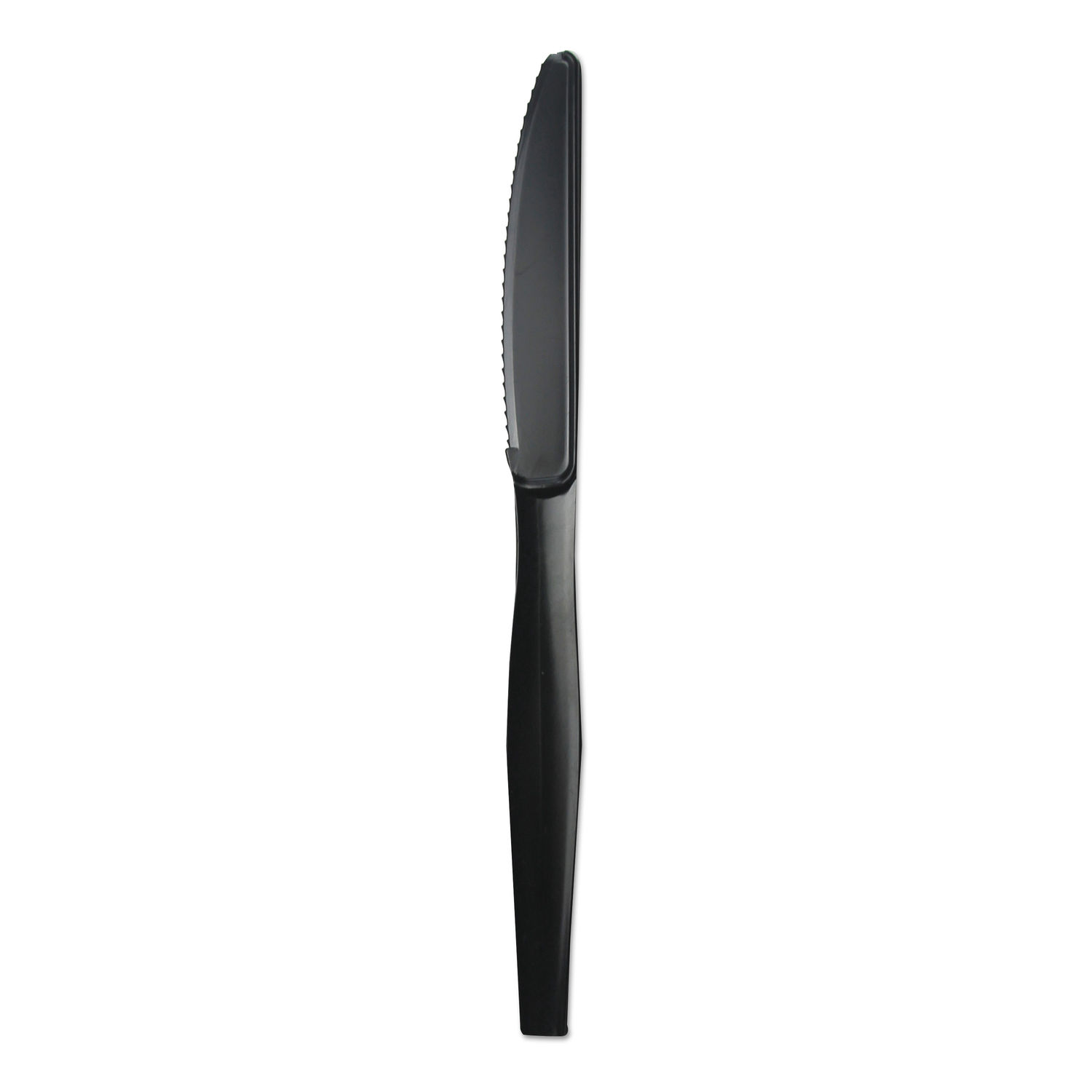 Heavyweight Polypropylene Cutlery by Boardwalkandreg; BWKKNIFEHWPPBLA