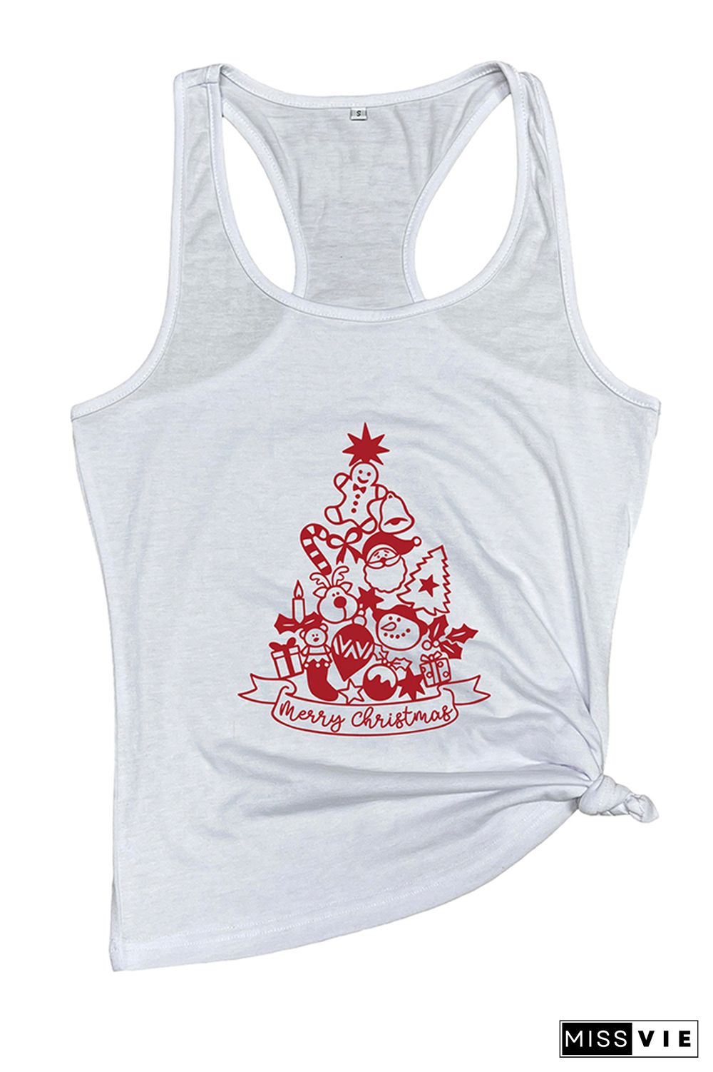 Christmas Tree Sleeveless Tank Top Wholesale