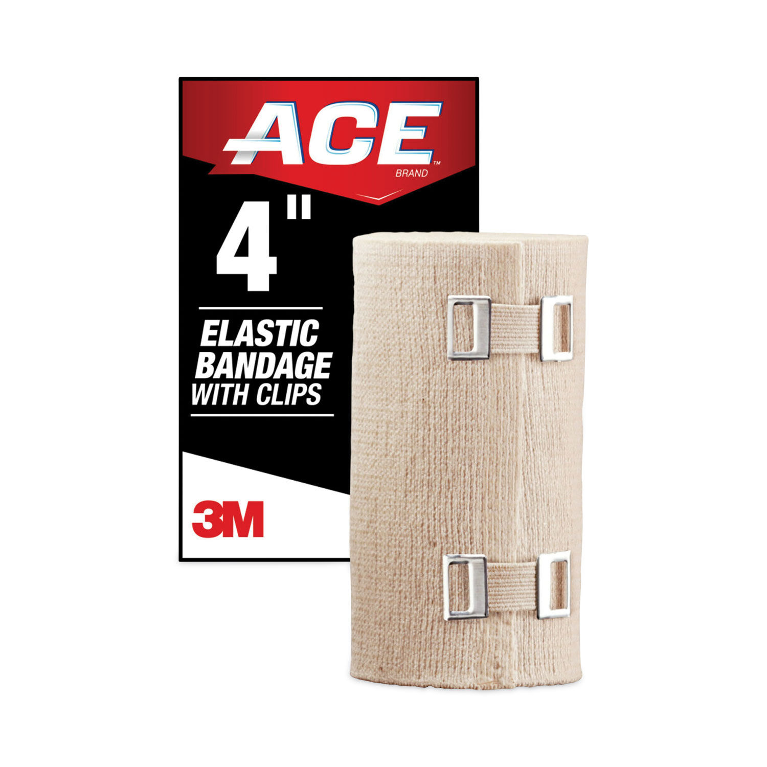 Elastic Bandage with E-Z Clips by ACEandtrade; MMM207313