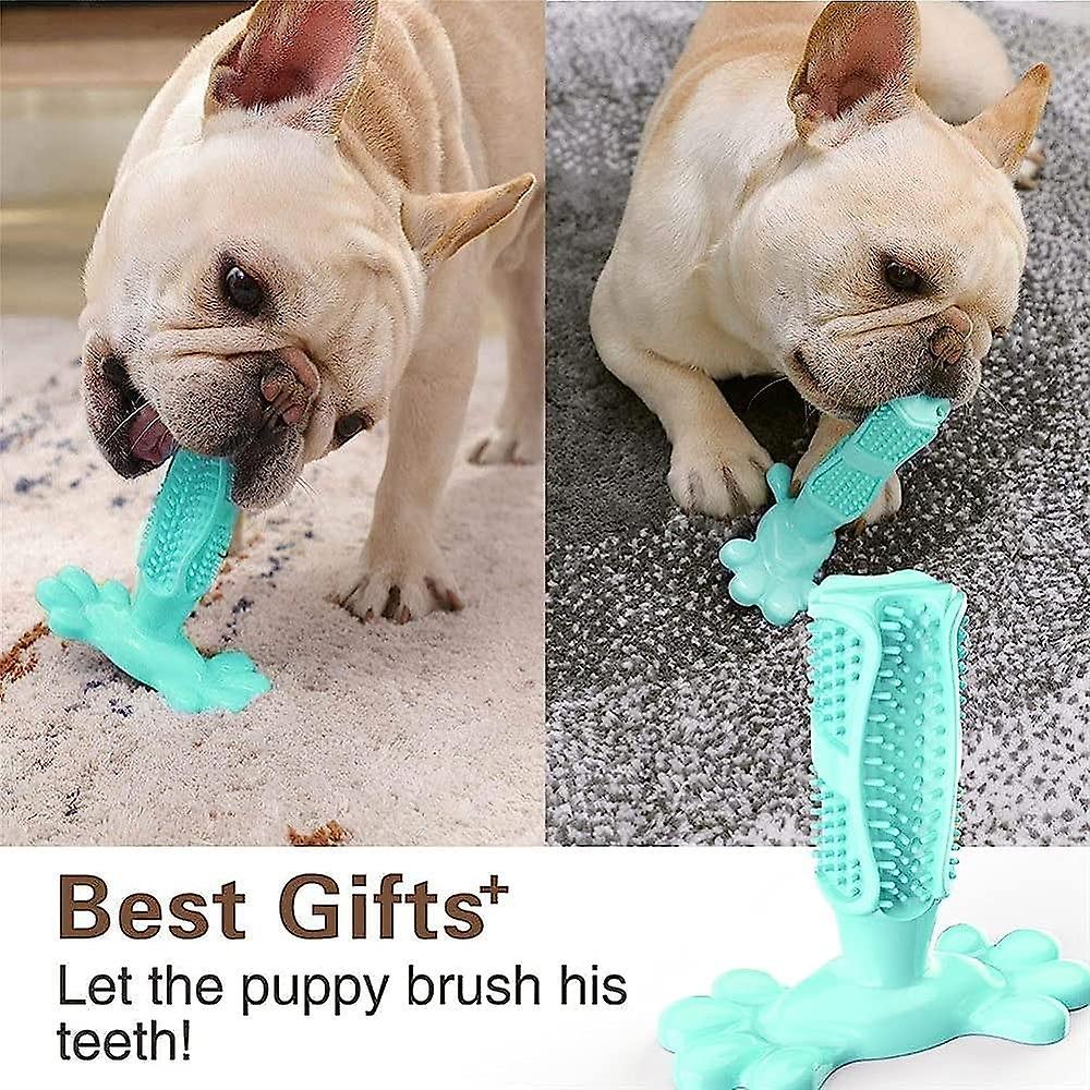 Dog Chew Rubber Toys Dog Toothbrush Teeth Cleaning Toy Dog Pet Toothbrushes Brushing Stick/d/large