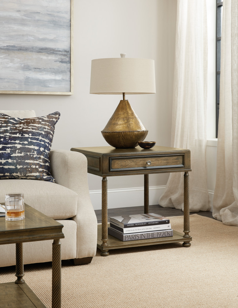 Vera Cruz Rectangular End Table   Traditional   Side Tables And End Tables   by HedgeApple  Houzz