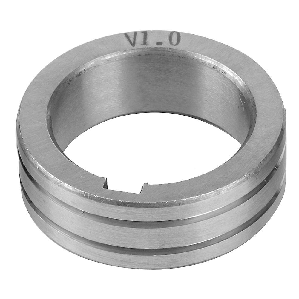 30mm/1.18in Wire Feeder Roller 0.8/1.0/1.2 Welding Wire Feeding Guide Wheel For Binzel(1.0mm)