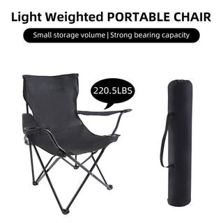 TIRAMISUBEST Lightweight Camping Chairs Folding Chairs Portable Lawn Chairs Fold Up Patio Chair Black FNCHARCAMP01B