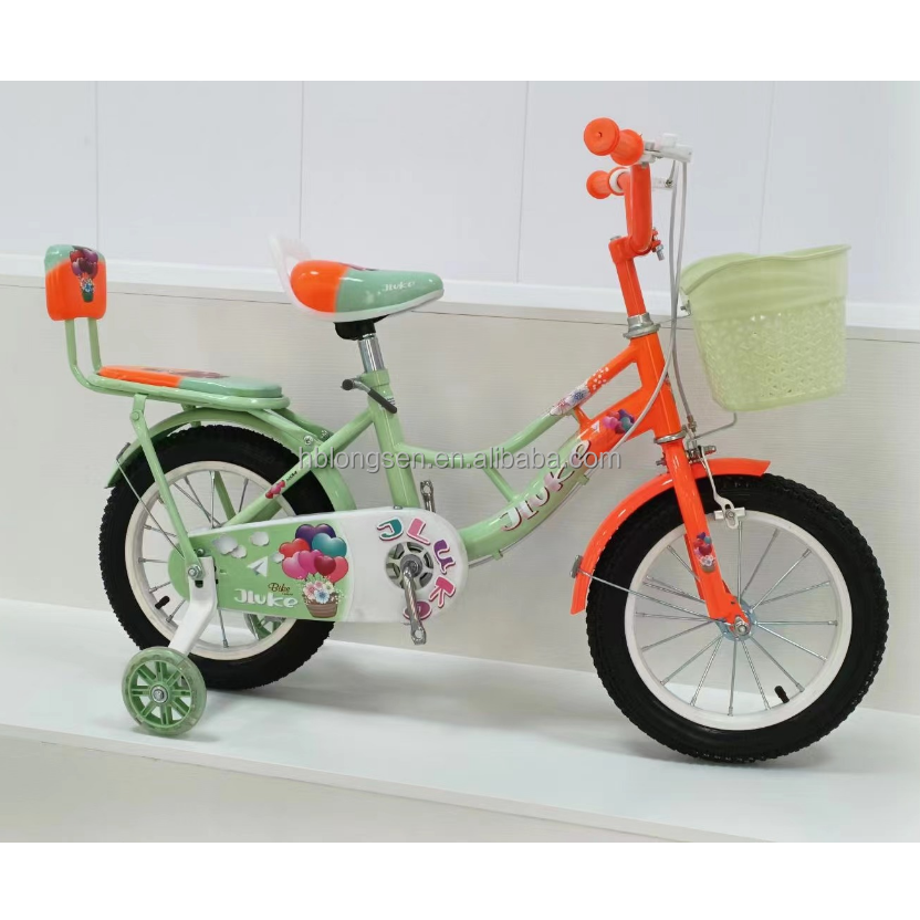 12 16 Inch Steel Kids Bike Children Bicycle With Basket Children Bike Cycle Bicycle For 2 9 Years Girl Kids Bike