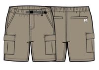 Adventurer Cargo Short - Chinchilla Brown