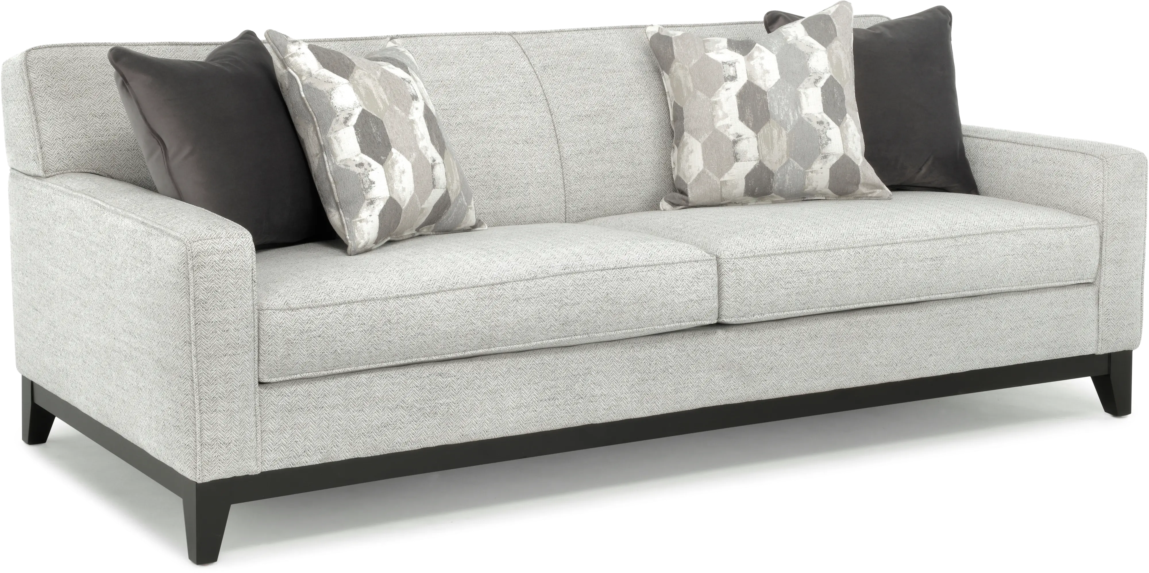 Olivia Pearl Gray Sofa