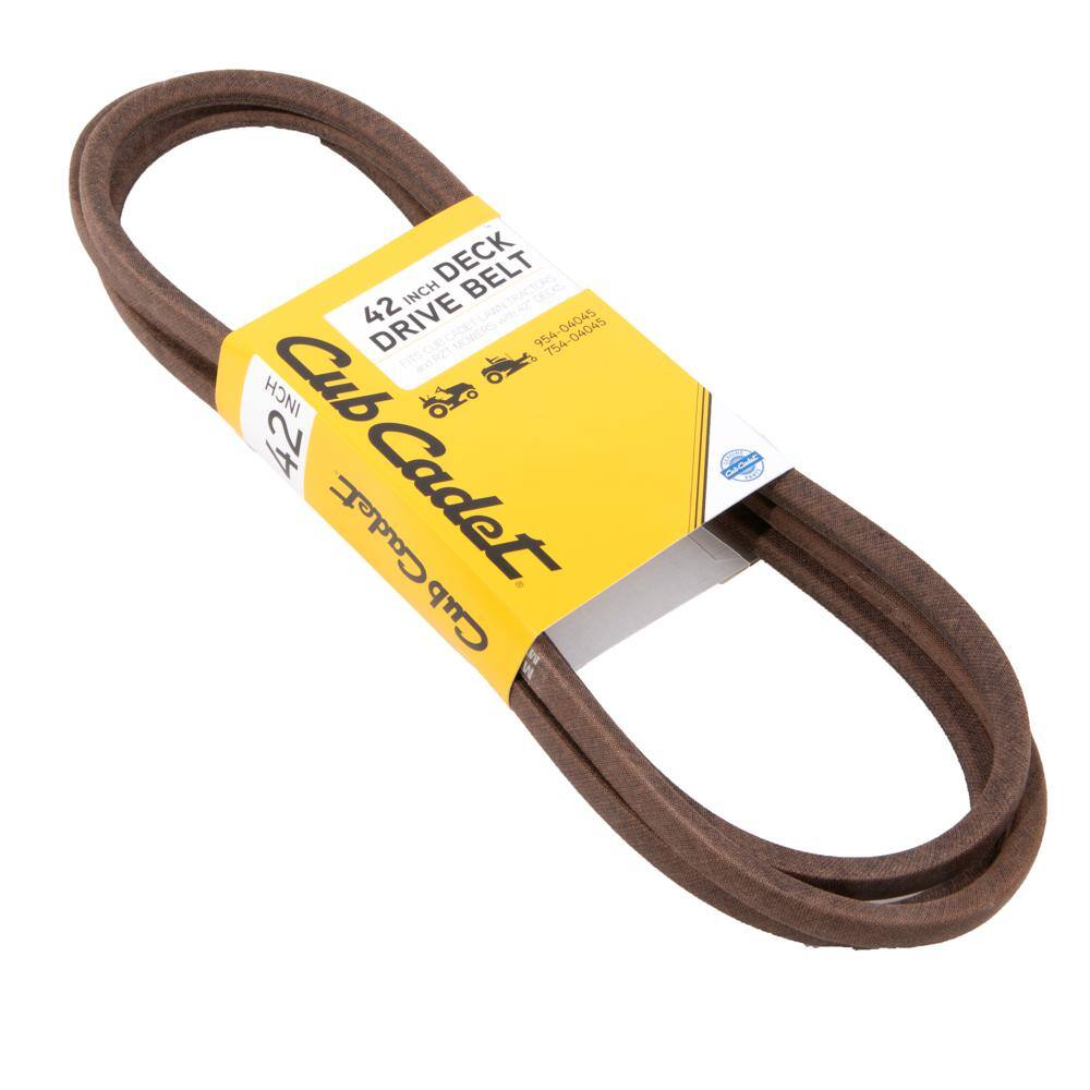 Cub Cadet Original Equipment Deck Drive Belt for Select 42 in. Riding Lawn Mowers and Select Zero Turn Lawn Mowers OE# 954-04045 OCC-754-04045