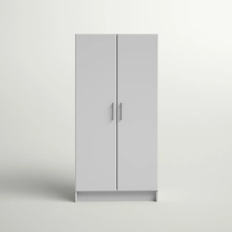 Prepac Elite 2 Door Wardrobe Cabinet， 32