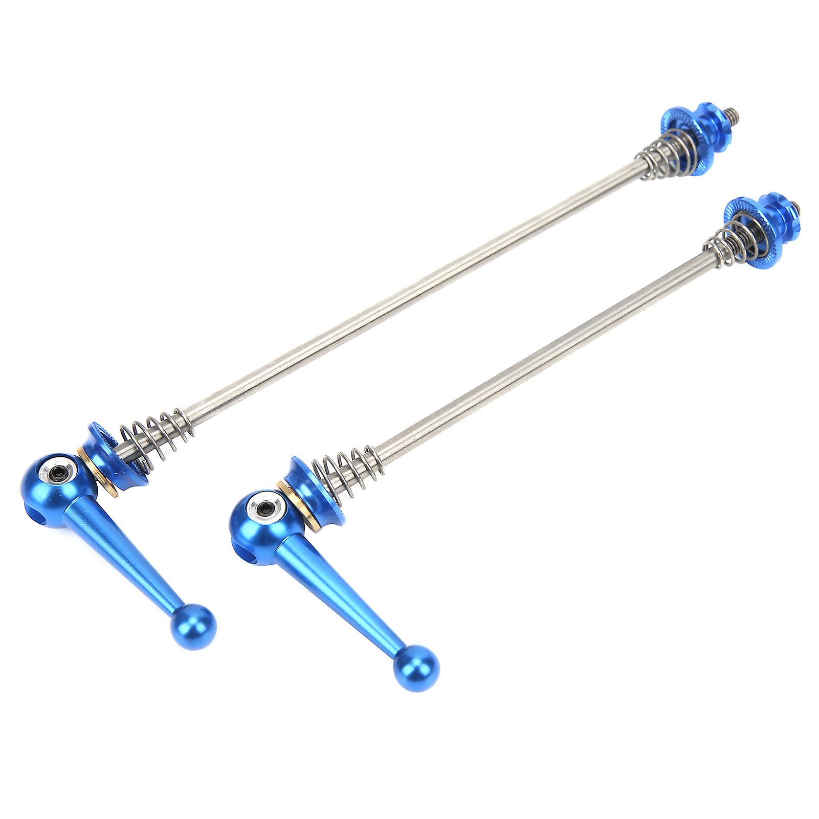 Bicycle Wheel Hub Front And Rear Skewers Mountain Bike Quick Release Skewers Setblue