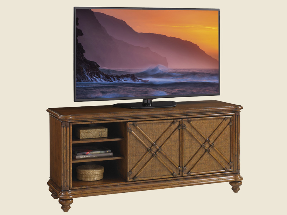 Emma Mason Signature Palwin Media Console   Tropical   Entertainment Centers And Tv Stands   by Emma Mason  Houzz