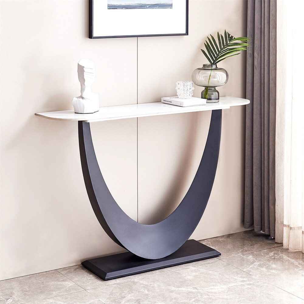 Modern Console Table Exquisite Shape Design