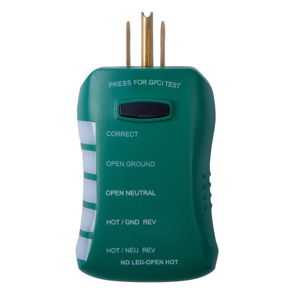 Commercial Electric GFCI Outlet Circuit Analyzer Tester CE-GFI6500