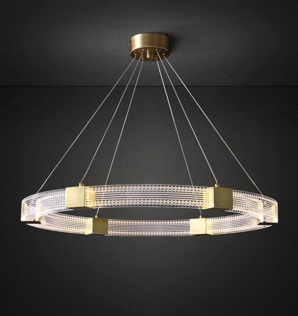 Parallel Ring LED Chandelier