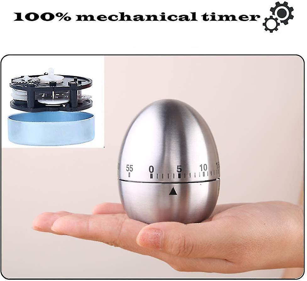 Egg Timer Timer Clock Kitchen Timer Cooking Timersilver