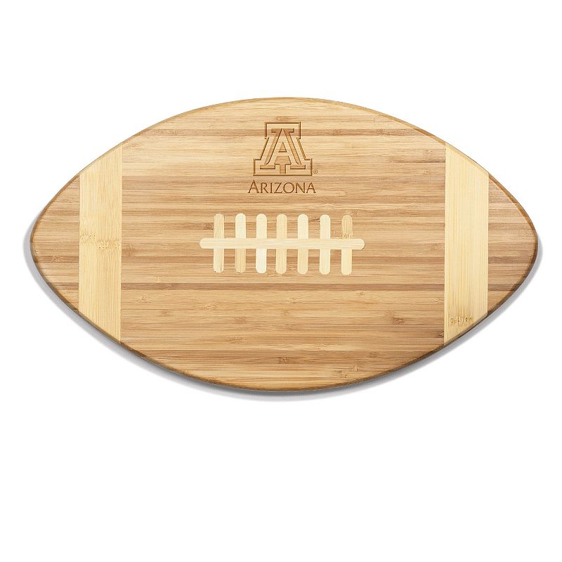 Arizona Wildcats Touchdown Football Cutting Board Serving Tray