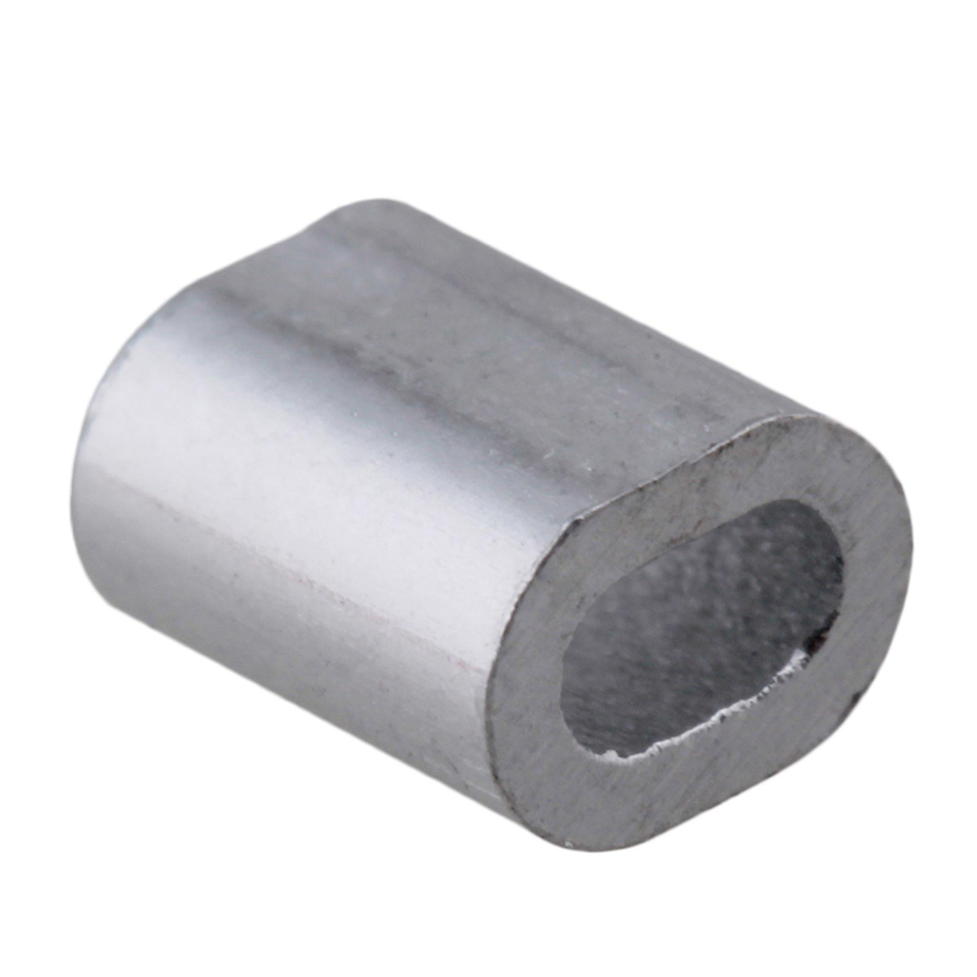 Aluminum Oval Ferrule Crimp Stop Sleeve M1 for Wire Rope