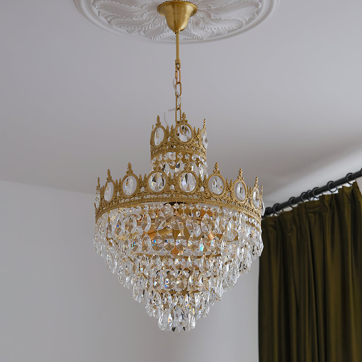 Vintage Crystal Chandelier