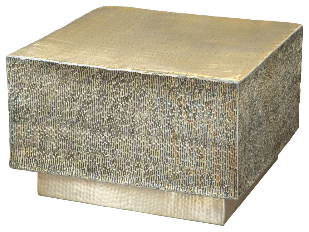 Mono Coffee Table Gold   Contemporary   Coffee Tables   by GwG Outlet  Houzz