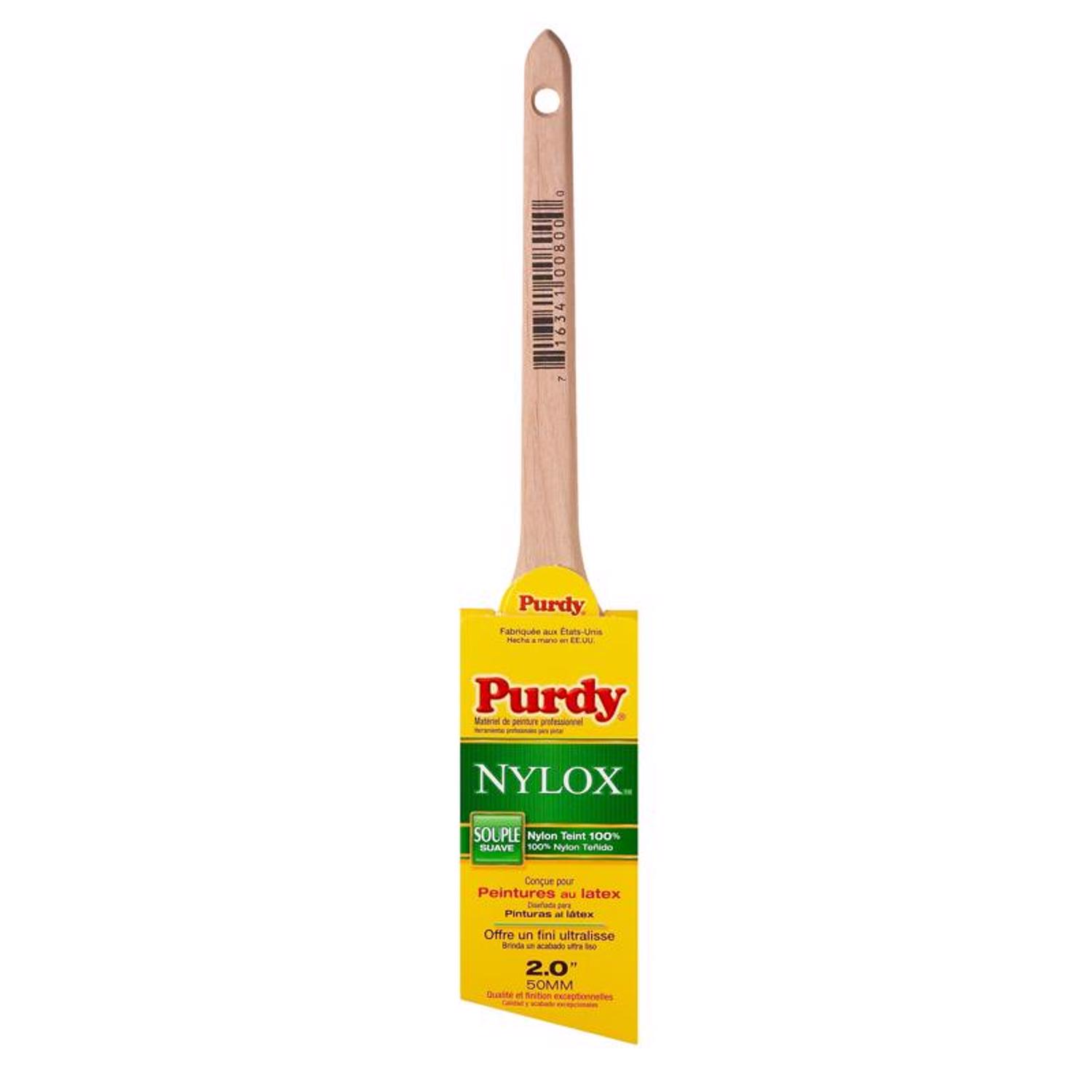 Purdy Nylox Dale 2 in. Soft Angle Trim Paint Brush