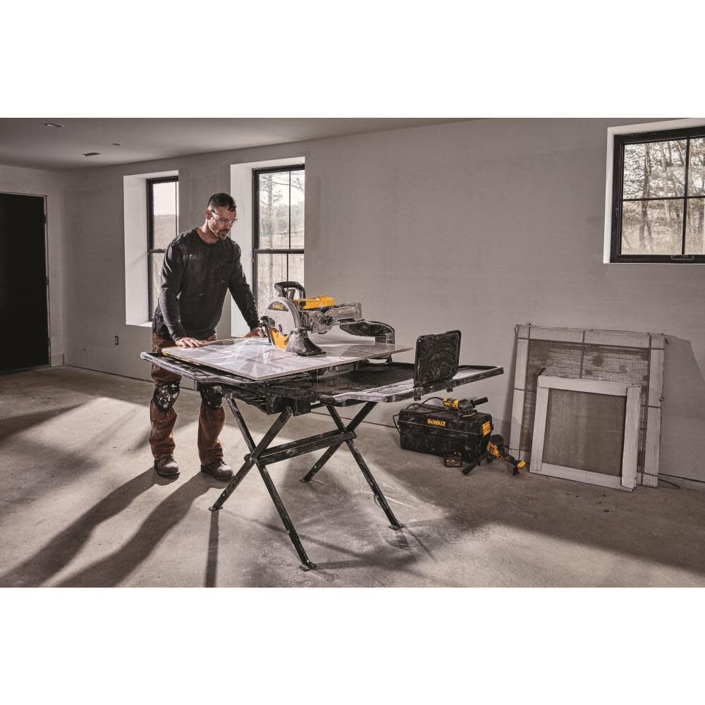 DEWALT Tile Saw with Stand 10" High Capacity D36000S from DEWALT