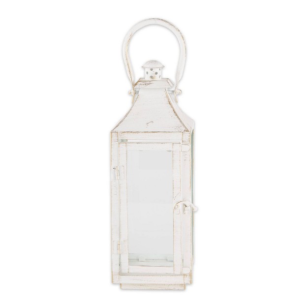 Iron Traditional Outdoor Lantern White Zingz amp Thingz