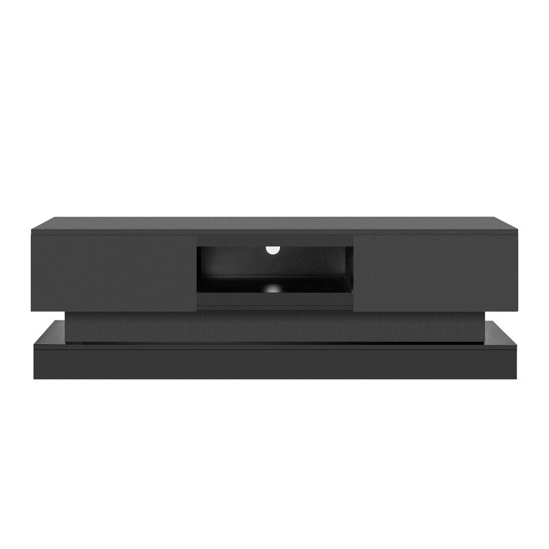 63inch Morden TV Stand with LED Lights TV Cabinet