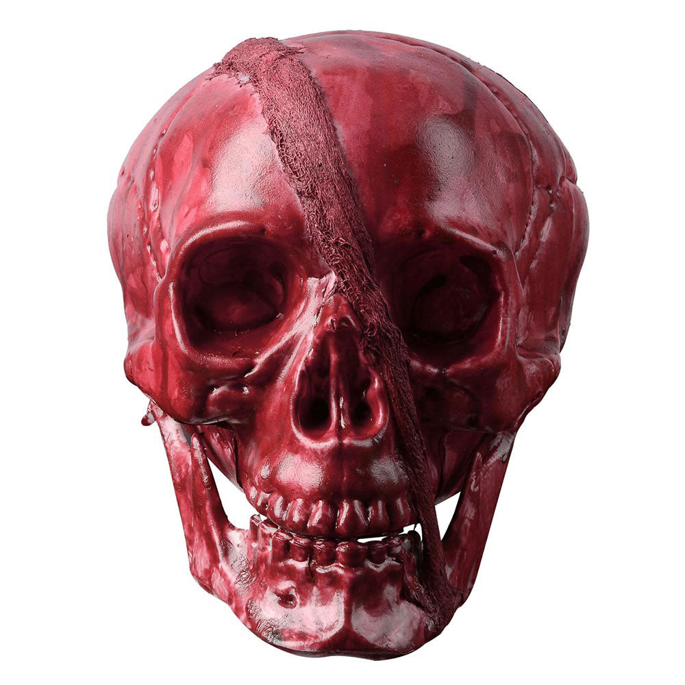 Yescom Skeleton Head Red Halloween Prop Decor