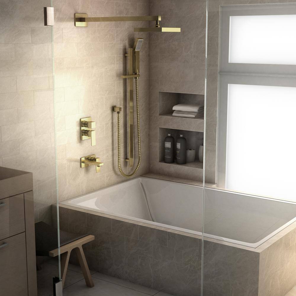 ZLINE Kitchen and Bath ZLINE Bliss Shower System in Polished Gold (BLS-SHS-PG) BLS-SHS-PG