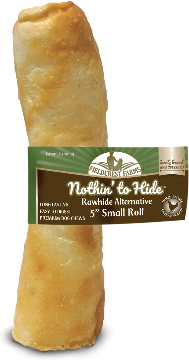 Fieldcrest Nothin’ to Hide Chicken Roll 5 inch Dog Chew
