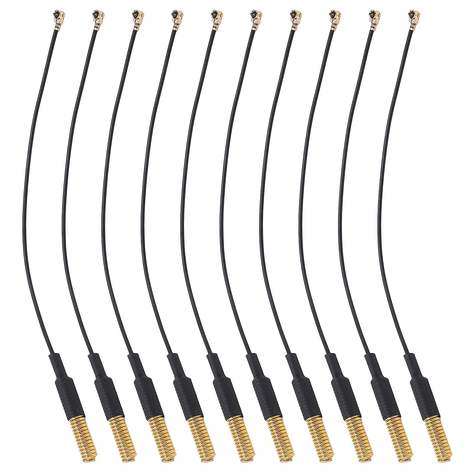 10pcs Semi Builtin Spring Antenna 433470mhz Ipex Interface Pure Copper Rg1.13 For Lora Module