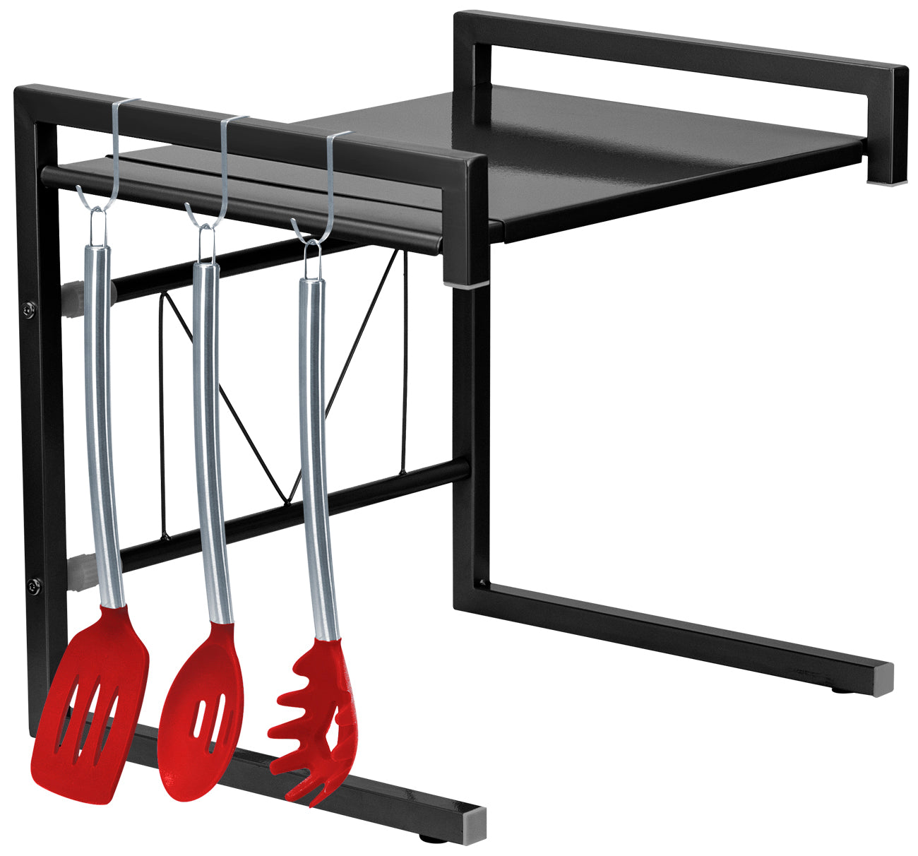 Expandable Microwave Shelf Stand