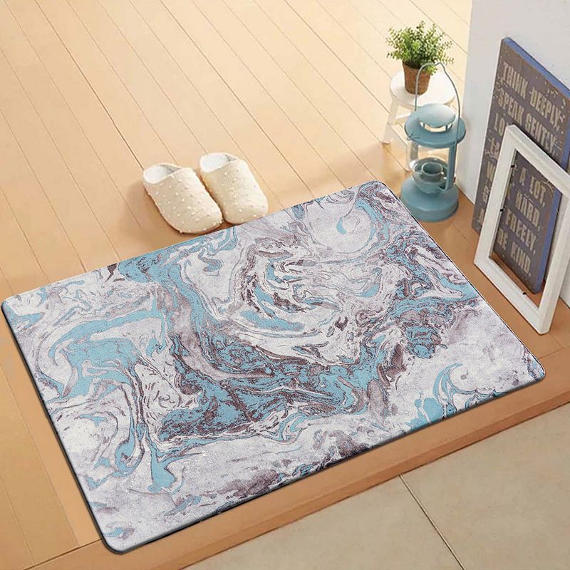 World Rug Gallery Contemporary Marble Anti-Fatigue Mat