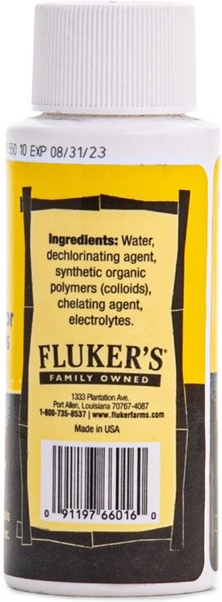 Fluker's Freshwater  Hermit Crab Conditioner， 2-oz bottle