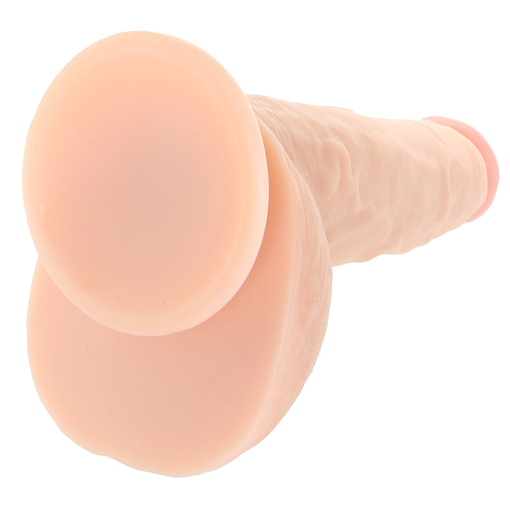 Master Cock Beefy Brad 9 Inch Ballsy Dildo in Light