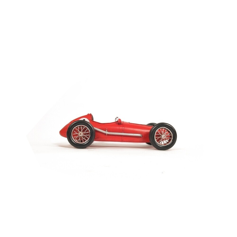 1958 Ferrari 246 F1 Model Red Metal Handmade