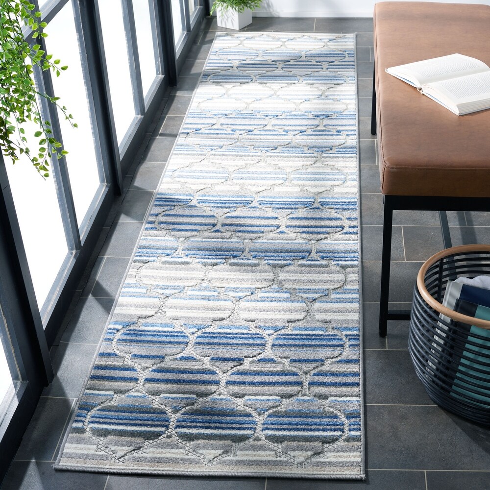 SAFAVIEH Cabana Nilgun Indoor/ Outdoor Waterproof Patio Trellis Rug