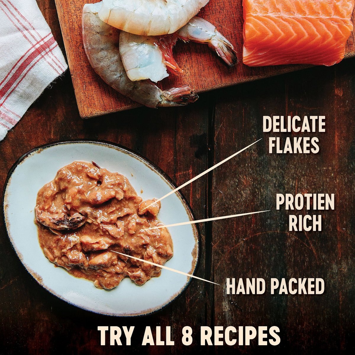 Wellness CORE Signature Selects Flaked Skipjack Tuna and Shrimp Entree in Broth Grain-Free Canned Cat Food