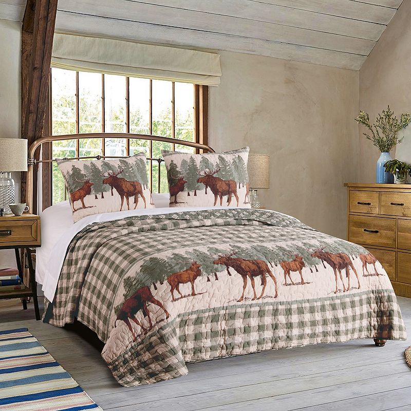 Greenland Home Moose Creek Quilt Set