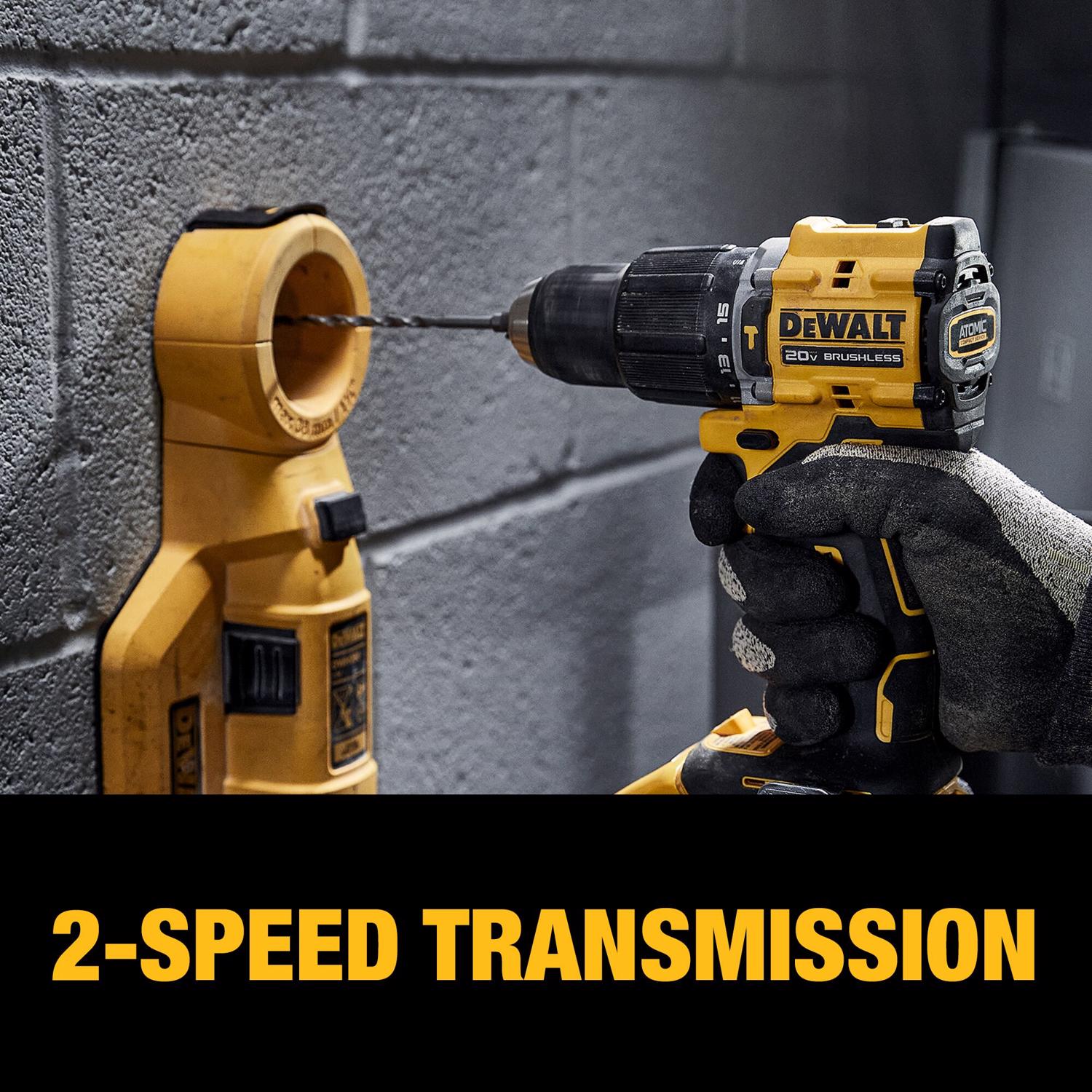 DW 20V MAX Atomic 20 V Cordless Brushless 2 Tool Combo Kit